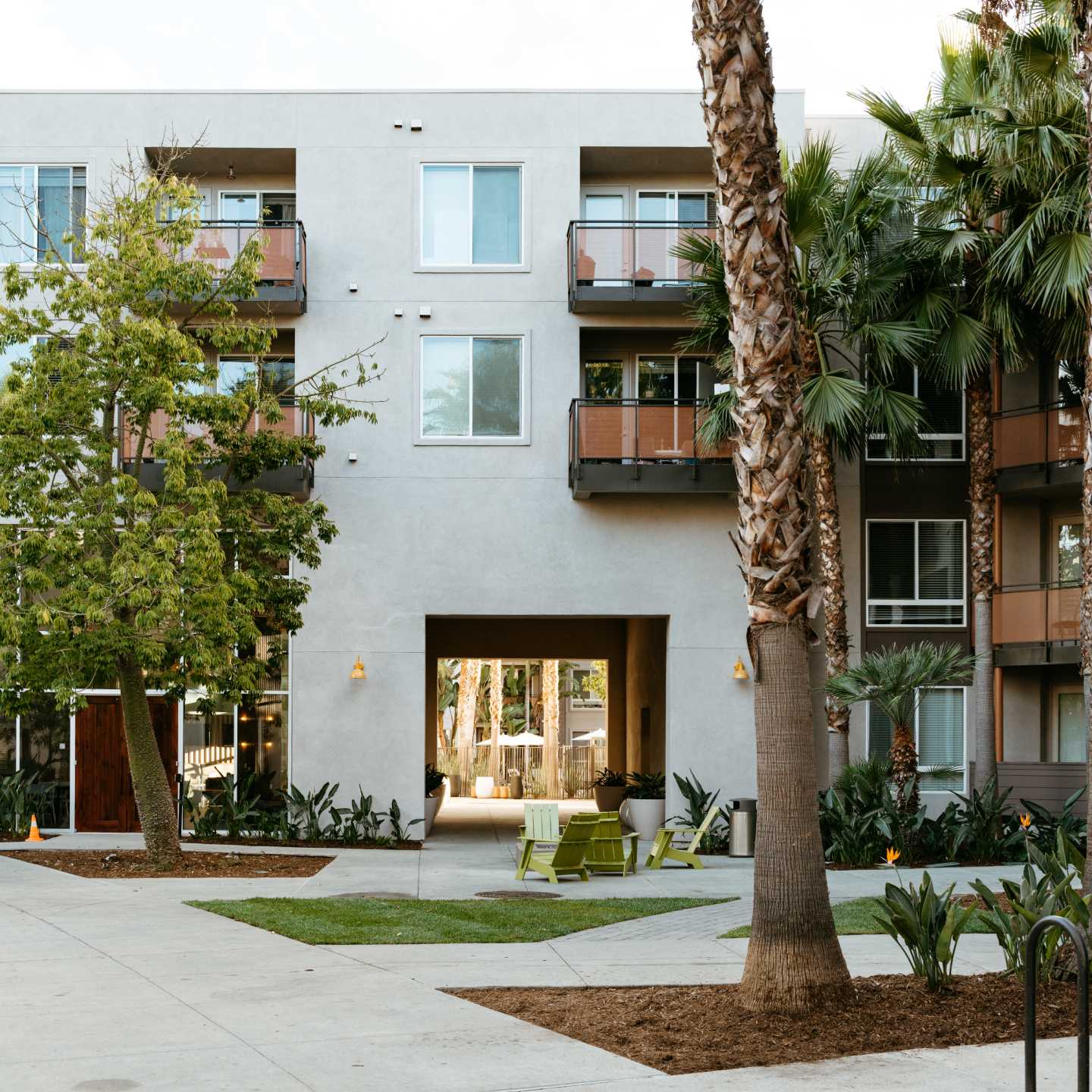 The exterior of The Rive San Diego