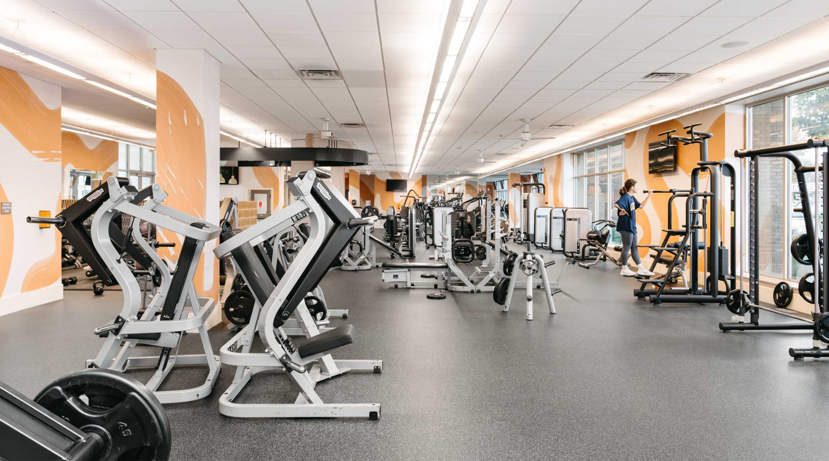 A state-of-the-art fitness center